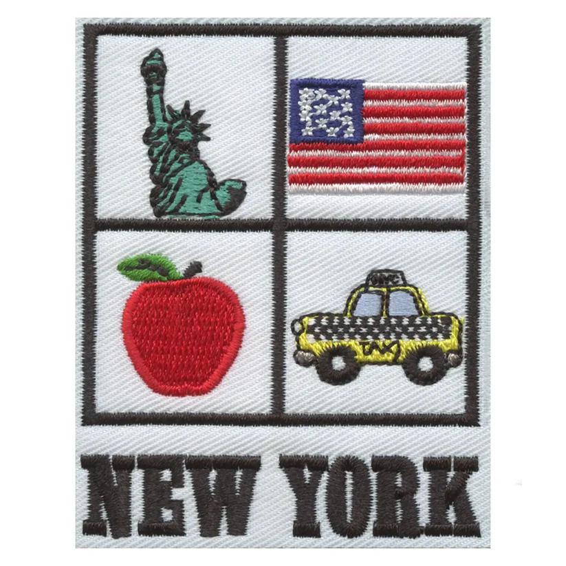 New York City Iconic Square Patch