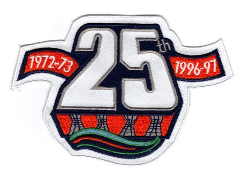 New York Islanders 25th Anniversary Patch