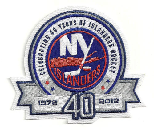 New York Islanders 40th Anniversary Patch