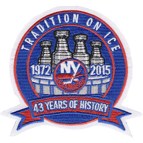 New York Islanders 43 Years Of History Jersey Patch