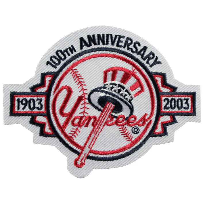 New York Yankees 100th Anniversary Patch 2003
