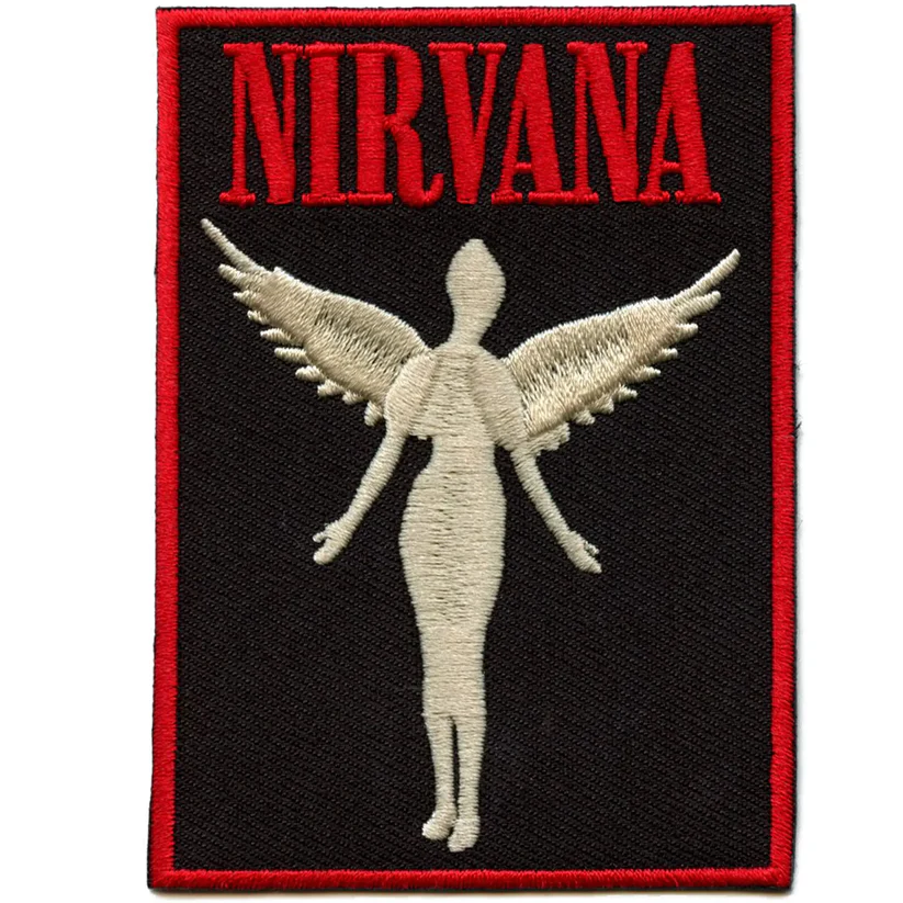 Nirvana In Utero Angel Grunge Patch - Nirvana In Utero Angel Grunge Patch USA 1 Nirvana In Utero Angel Grunge Patch - View 1