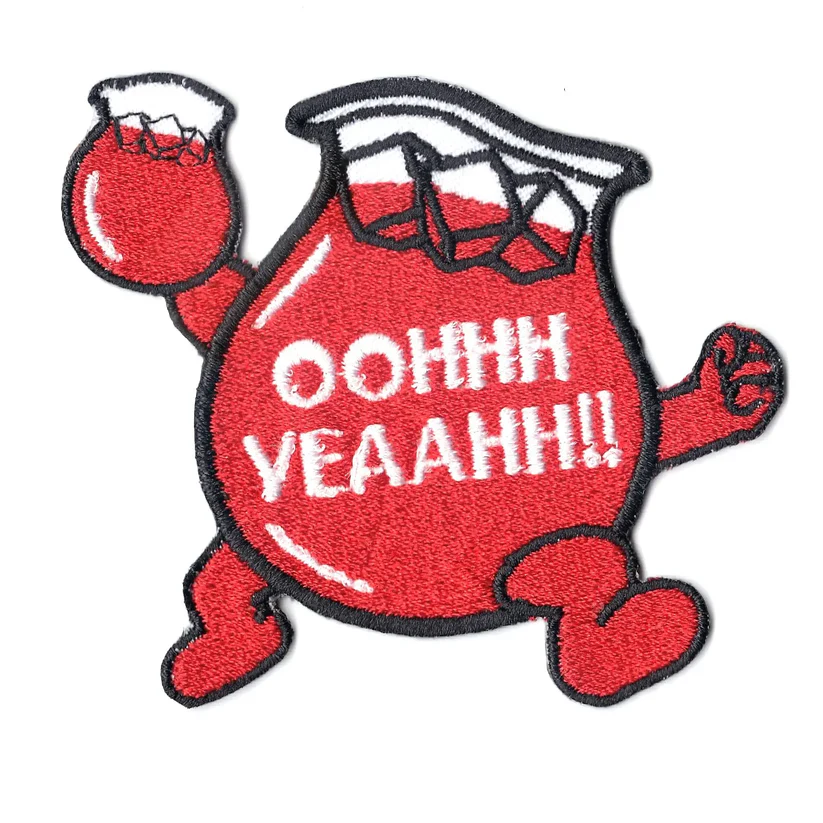 OOHHH YEAAHH Kool Red Drink Patch
