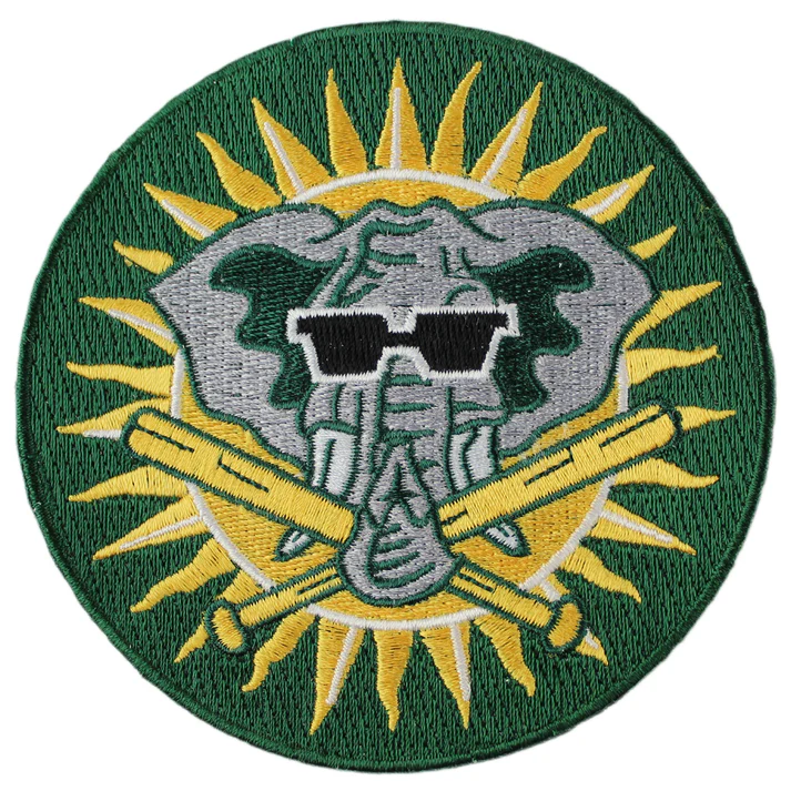 Oakland As Athletics Sunburst Away Patch