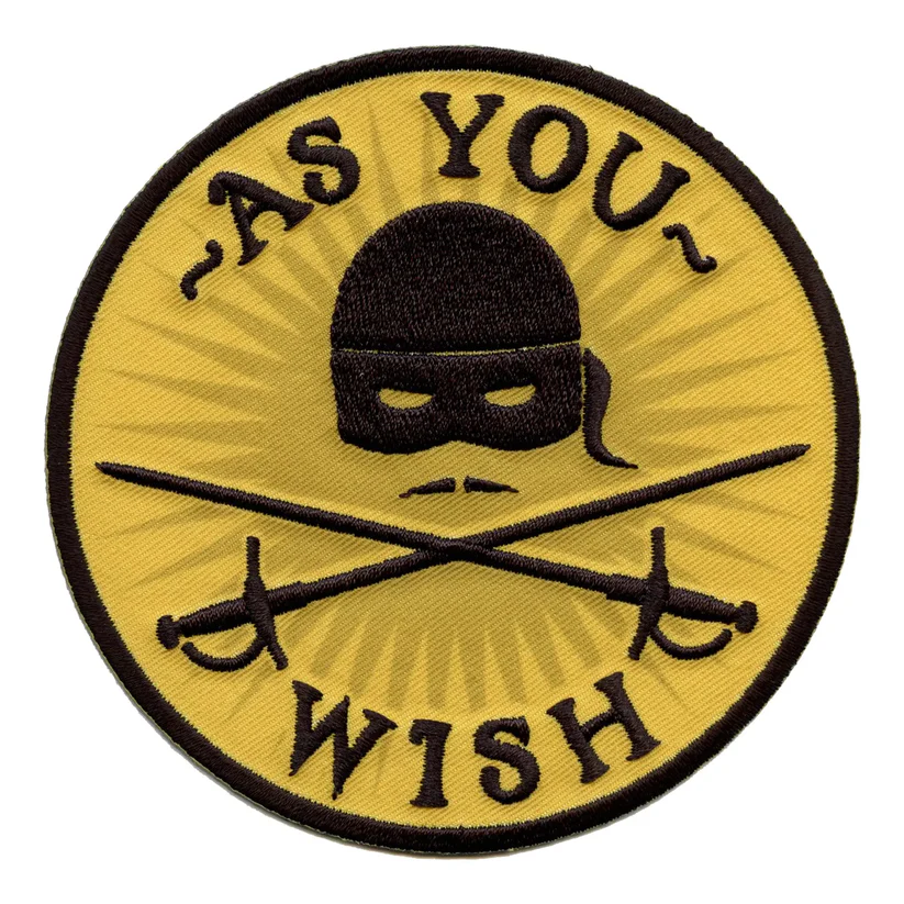 Officially Licensed Princess Bride Patch - Officially Licensed Princess Bride Patch USA Officially Licensed Princess Bride Patch - View 1