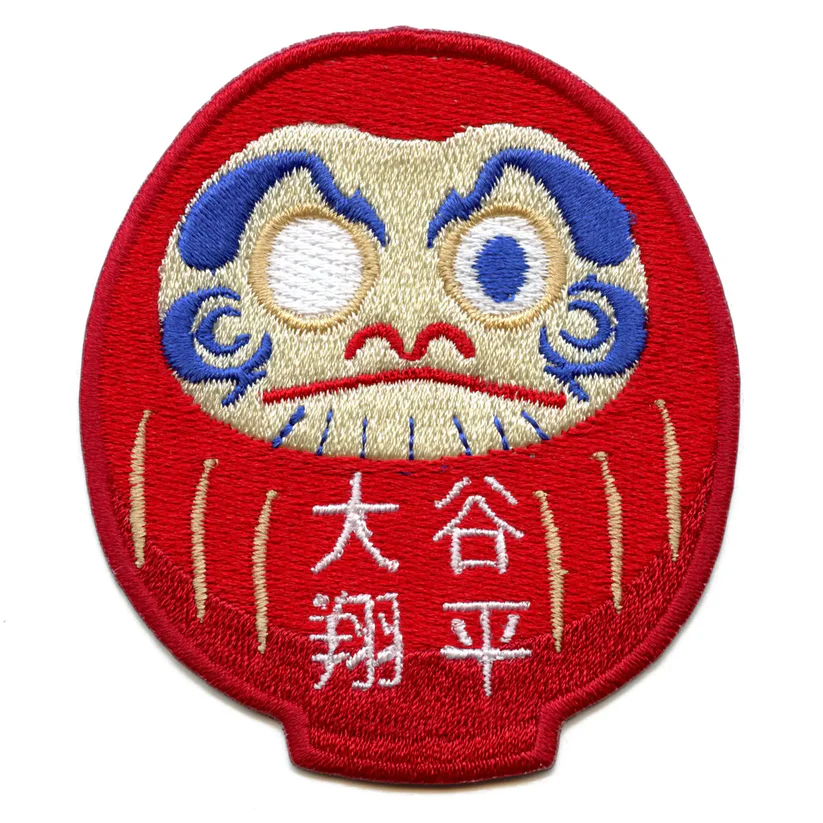 Ohtani Matryoshka Doll Patch Iron On