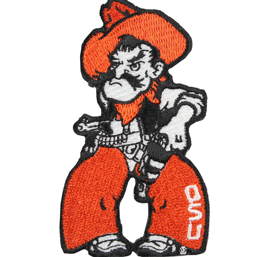 Oklahoma State Cowboys Pistol Patch