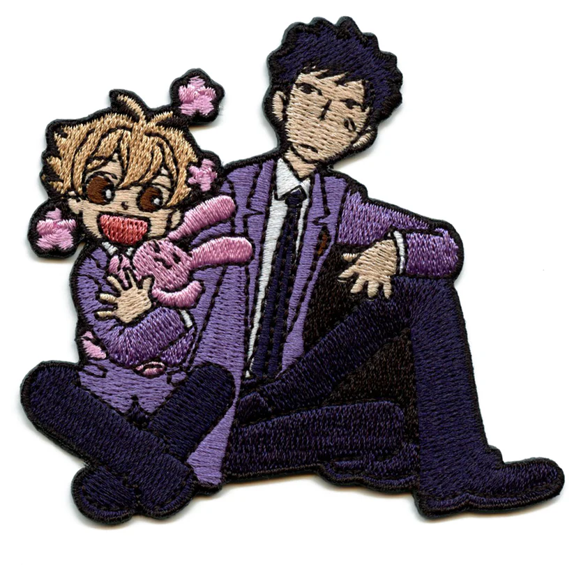 Ouran High School Honey And Mori Sitting Patch