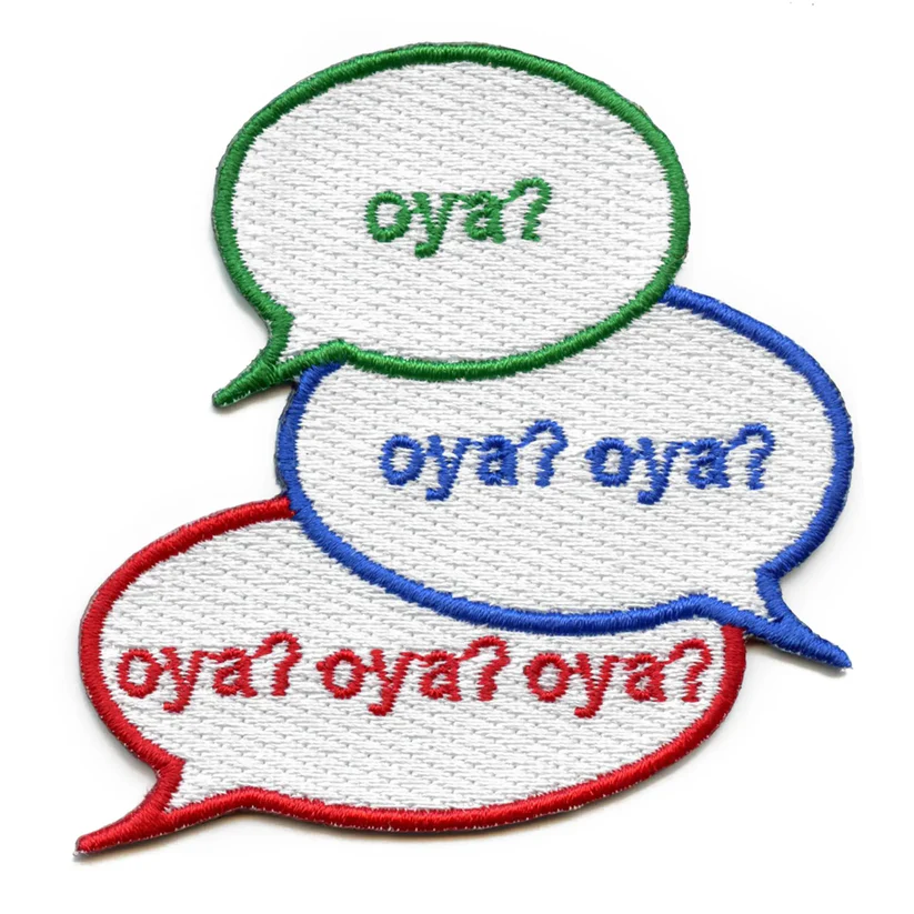 Oya? Chat Bubbles Patch