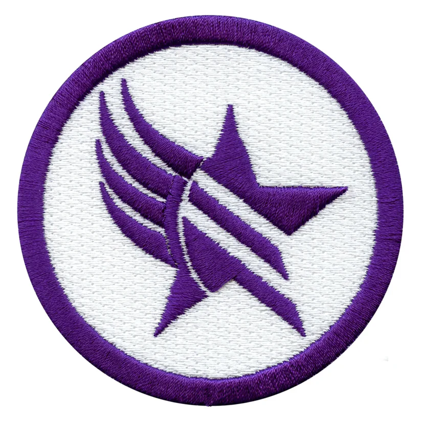 Paragade Round Logo Gaming Iron On Patch