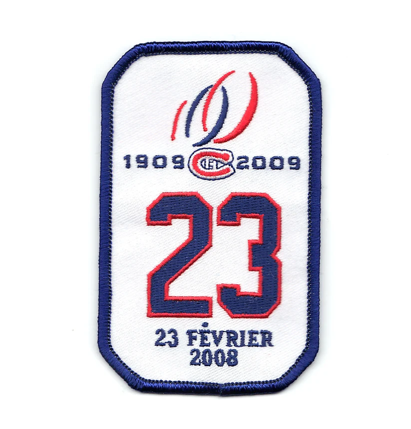 Patch Bob Gainey #23 Retirement Jersey Patch