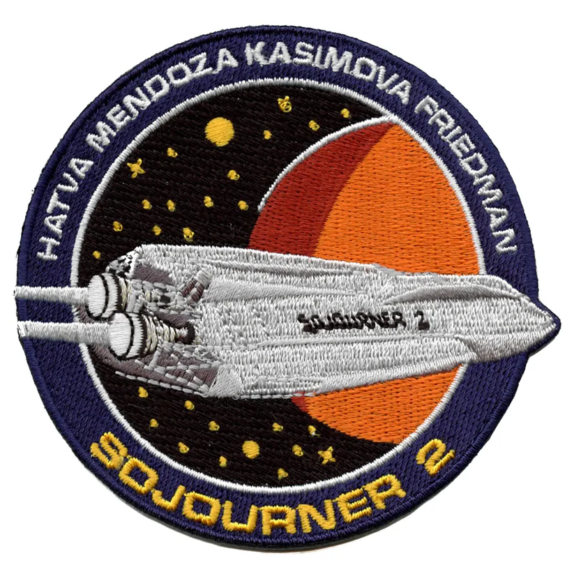 Patch Sojourner 2 Embroidered Iron On