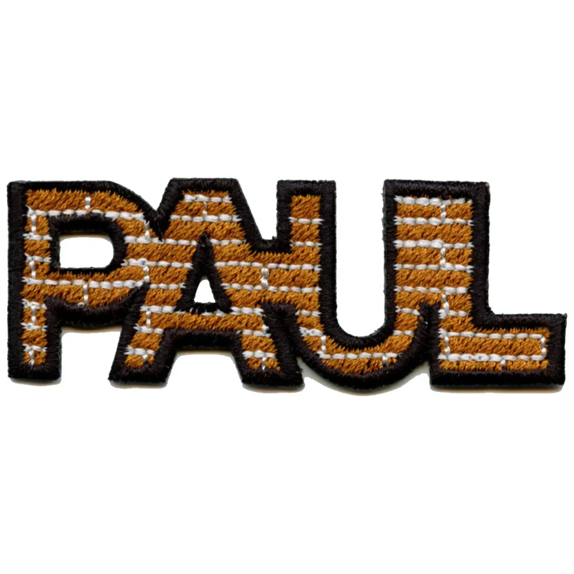 Paul Wall Brick Script Patch - Paul Wall Brick Script Patch USA Paul Wall Brick Script Patch - View 1