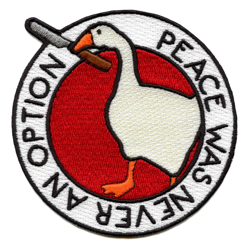 Peace Was Never An Option Patch