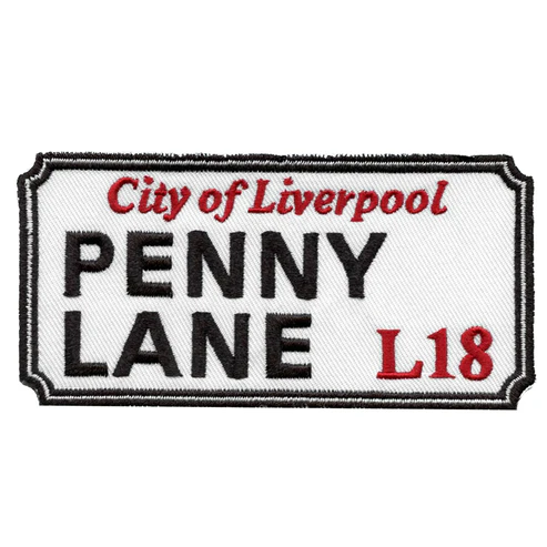 Penny Lane Street Sign Patch