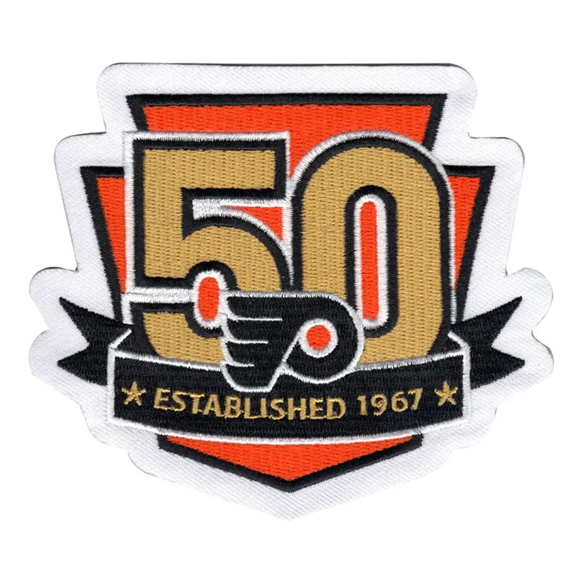 Philadelphia Flyers 50th Anniversary Patch