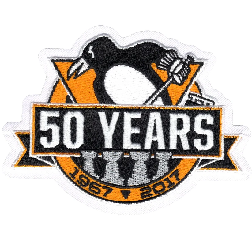 Pittsburgh Penguins 50th Anniversary Patch