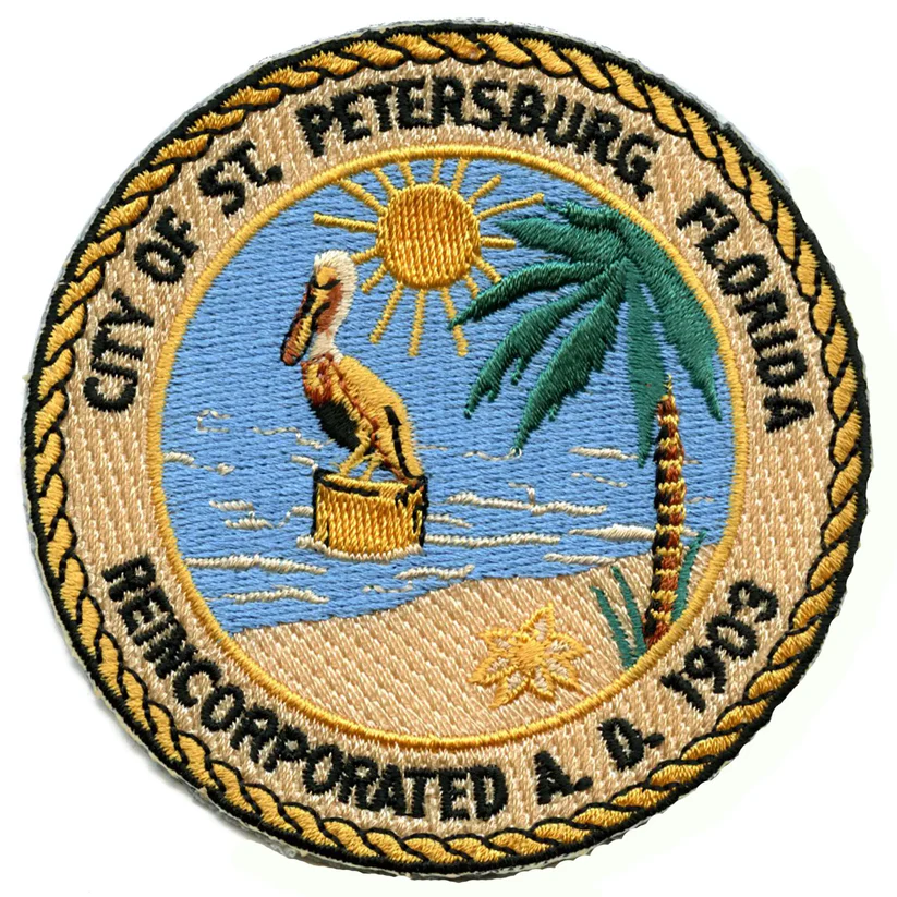 Petersburg Florida AD 1903 Patch