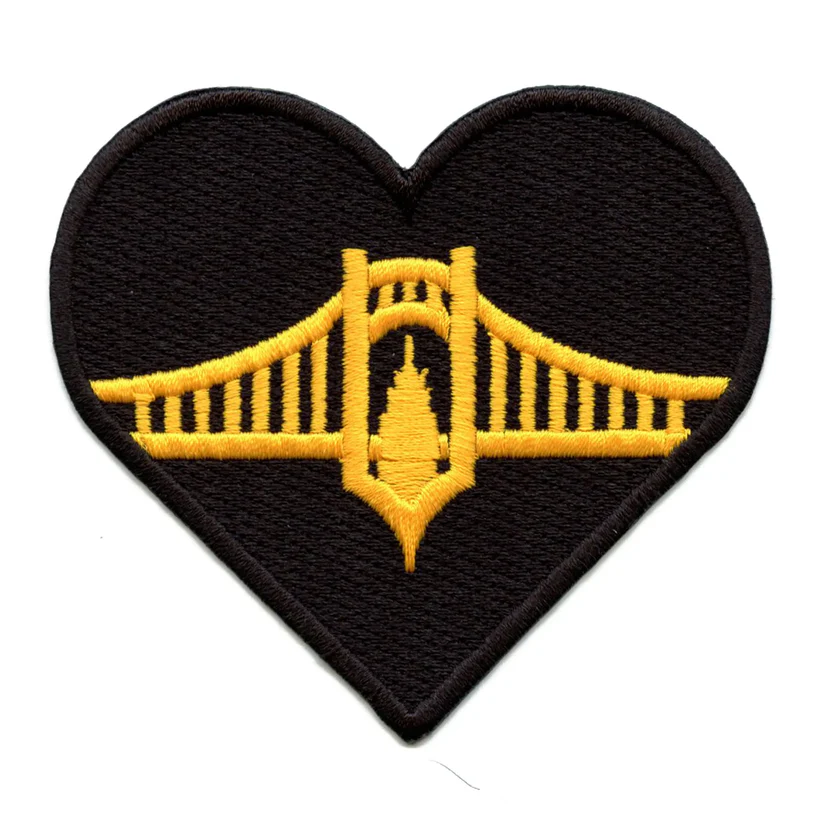 Pittsburgh Steel Bridge Heart Patch