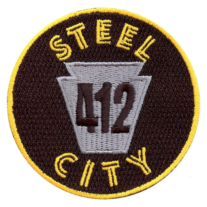 Pittsburgh Steel City 412 Patch