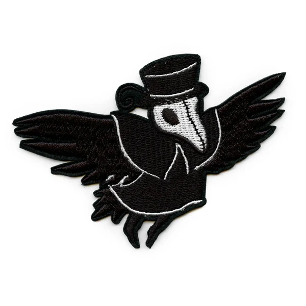 Plague Doctor Vulture Bird Embroidered Patch