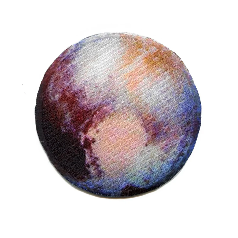 Planet Pluto Solar System Iron On