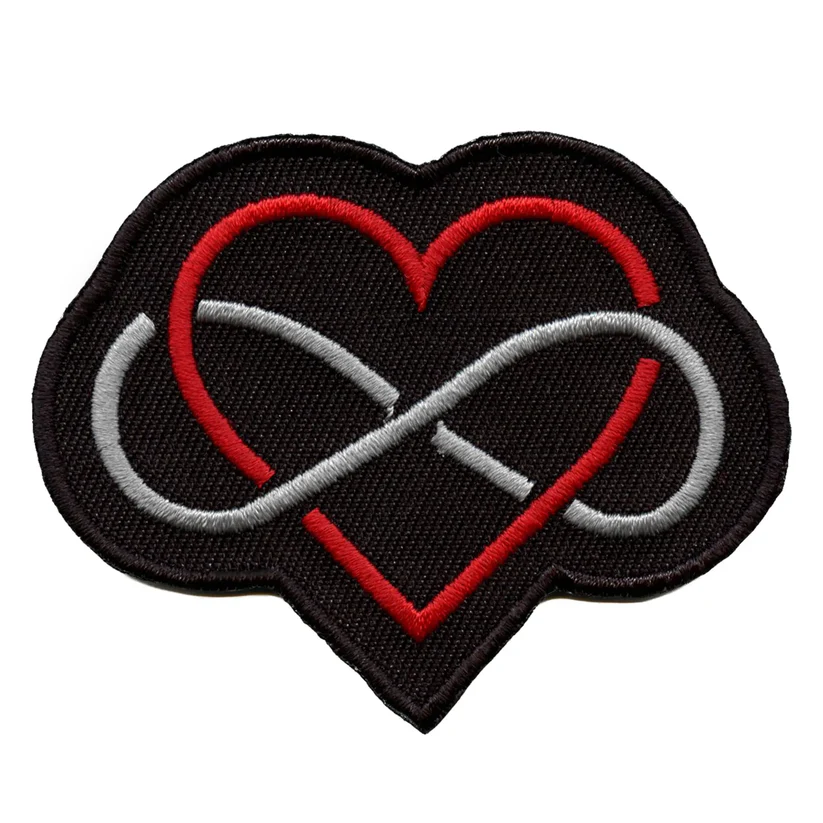 Polyamorous Love Embroidered Iron On Patch
