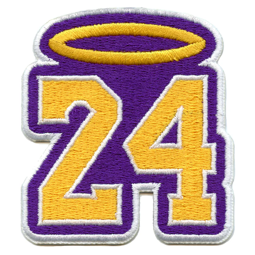 Purple And Yellow Halo 24 Iron On Patch