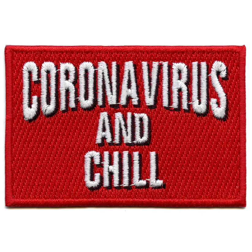 Quarantine and Chill Box Logo Sign Patch - Quarantine And Chill Box Logo Sign Patch USA Quarantine and Chill Box Logo Sign Patch - View 1