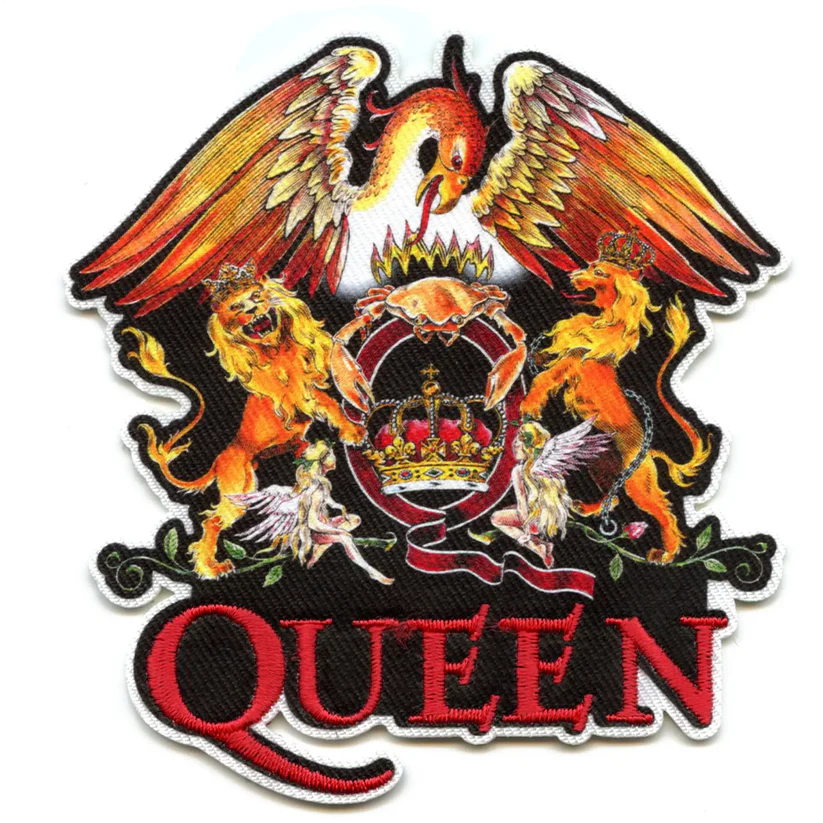 Queen Color Crest Freddie Mercury Patch