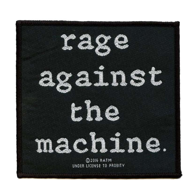 Rage Against The Machine Logo Patch