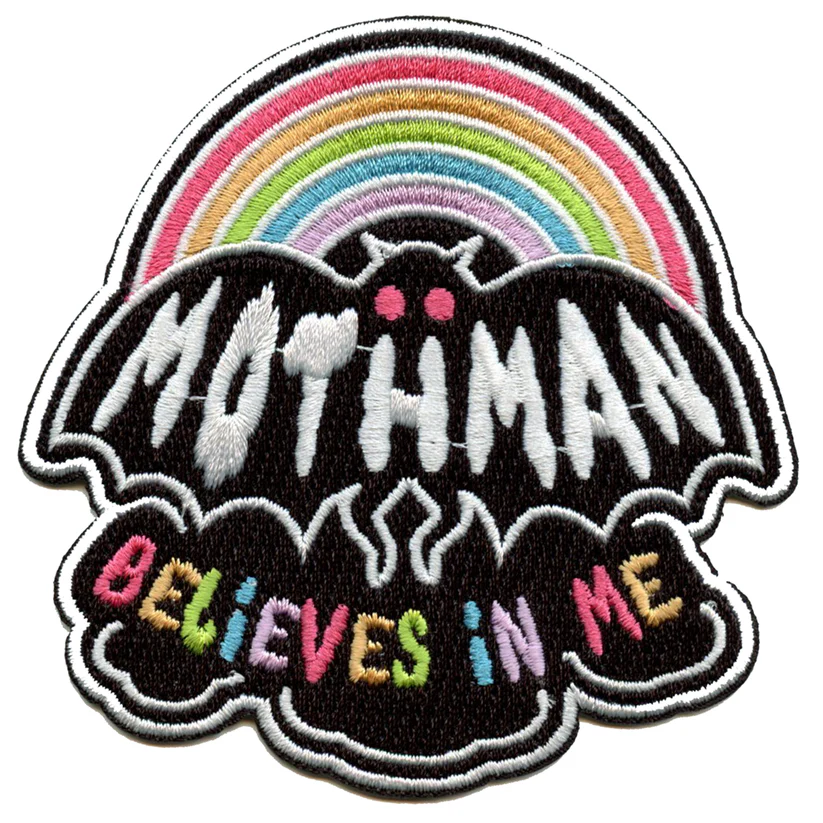 Rainbow Legend Embroidered Iron On Patch