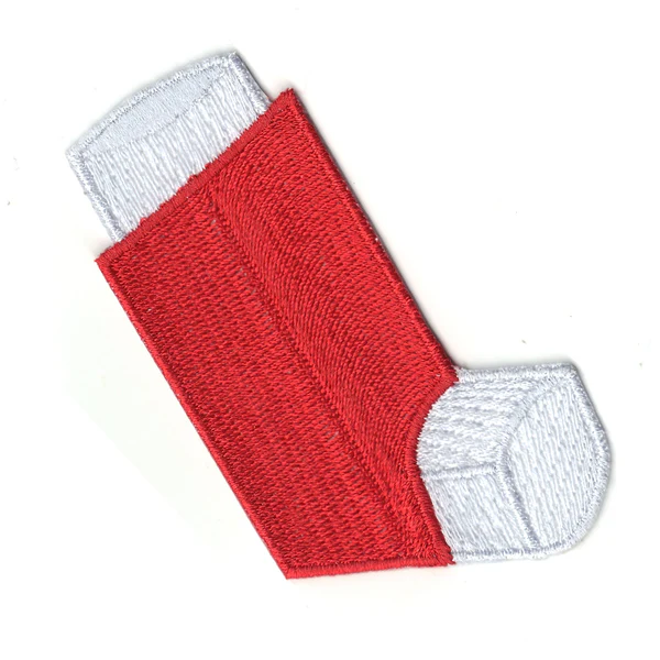 Red Inhaler Embroidered Patch
