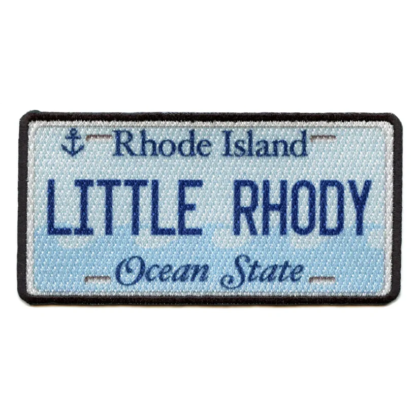 Rhode Island State Iron On-Patch 