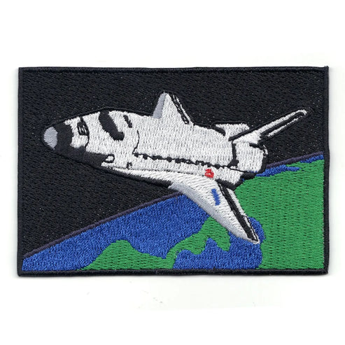 Rocket Shuttle Space Ship embroidered Patch