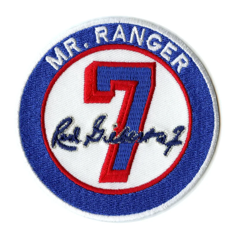 Rod Gilbert Mr. Ranger Jersey Patch
