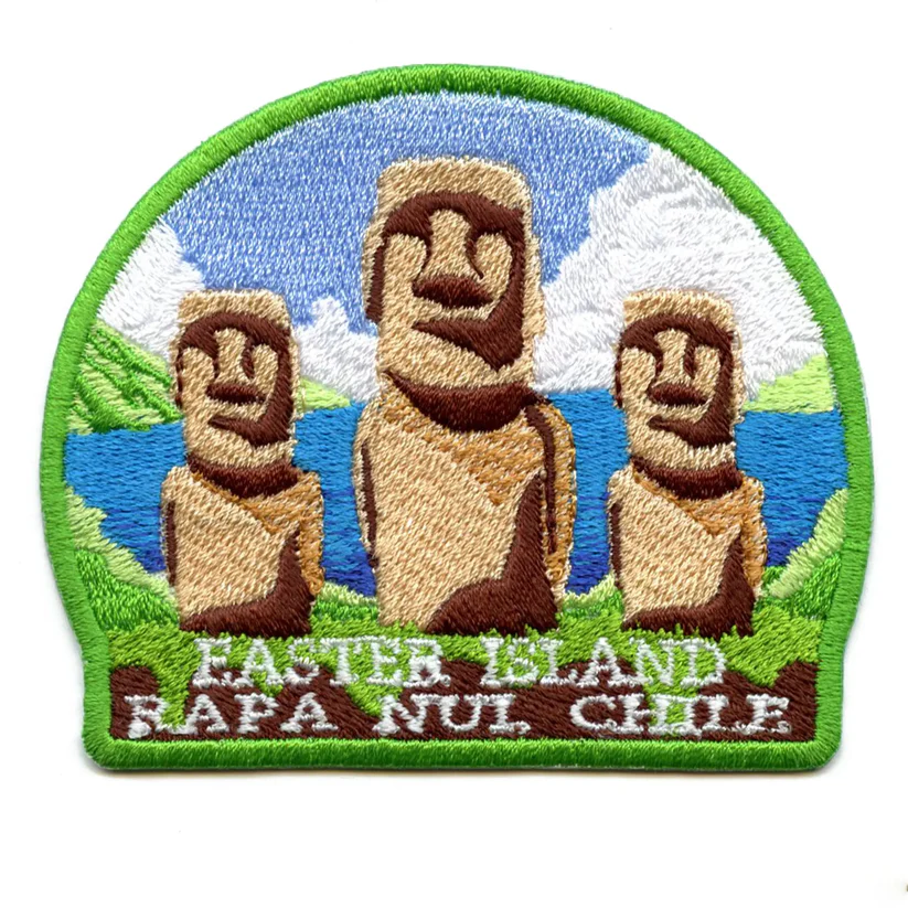 Rupa Nui Chile Eastern Island Patch