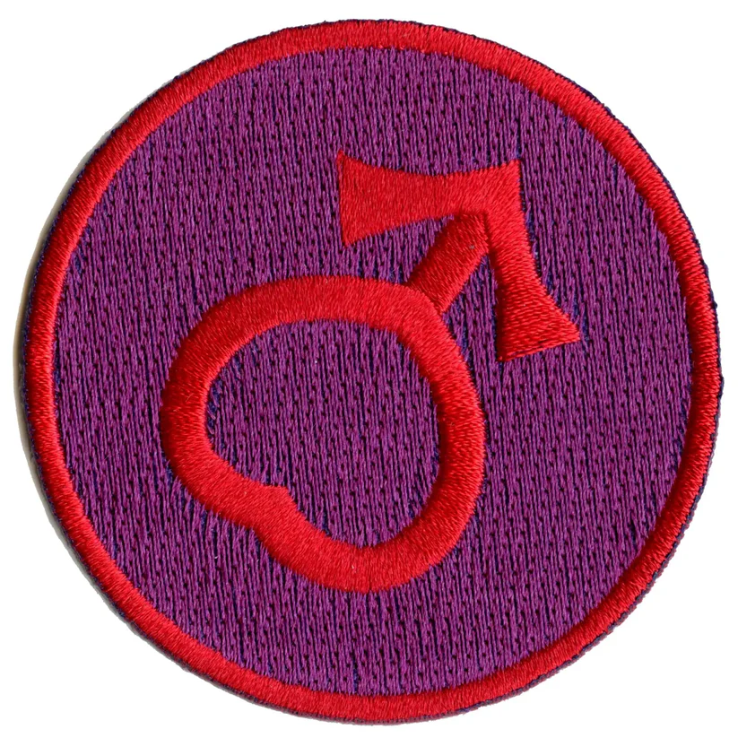 Sailor Mars Icon Patch