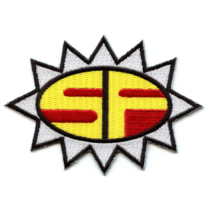 Samurai Flamenco Spikey SF Badge Patch