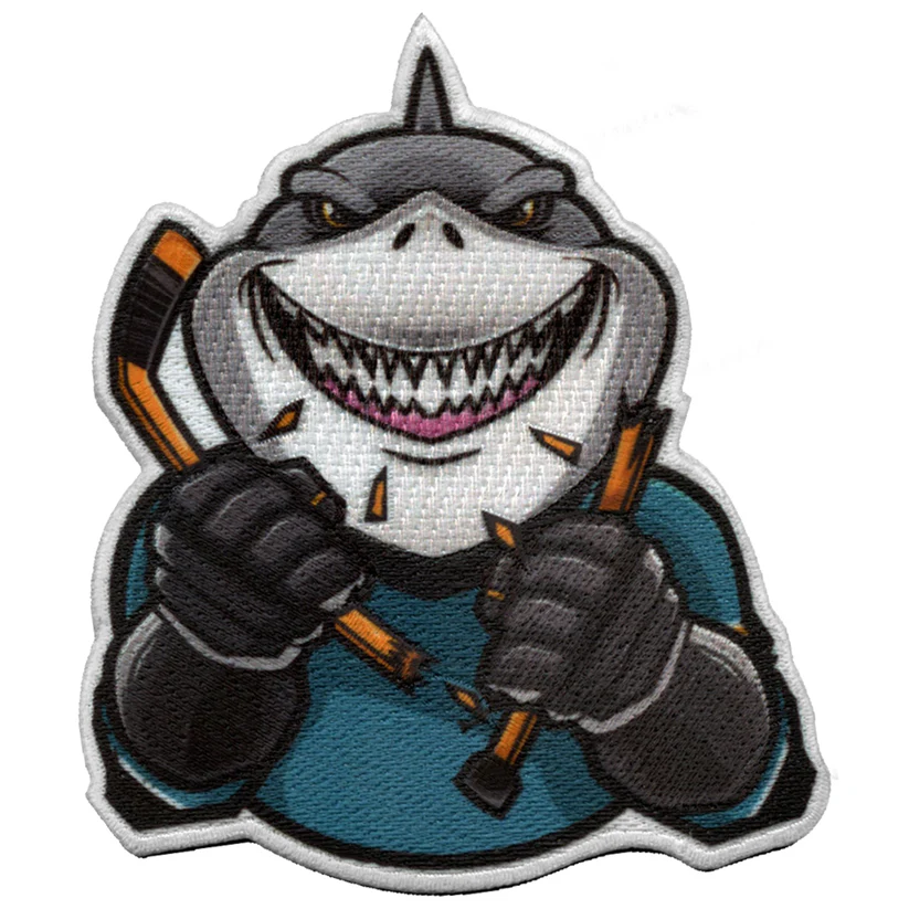 San Jose Shark Mascot FotoPatch