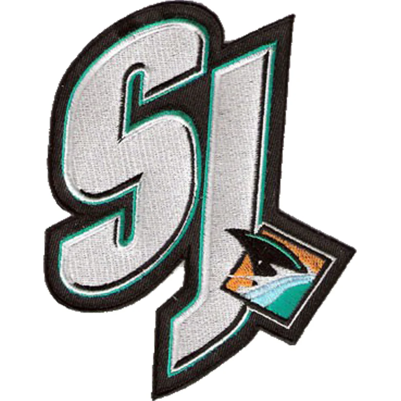 San Jose Sharks 'SJ' Patch