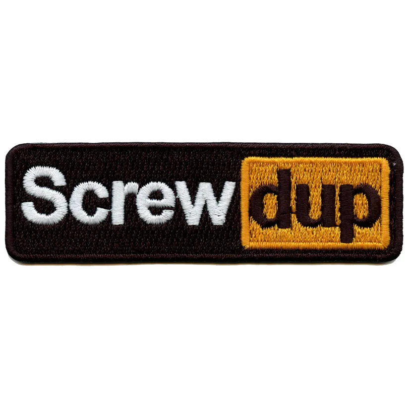 ScrewDup Website Hub Patch - ScrewDup Website Hub Patch USA ScrewDup Website Hub Patch - View 1