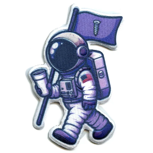 Screwston Houston Astronaut Patch