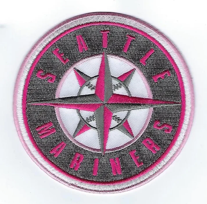 Seattle Mariners Mothers Day Pink Patch