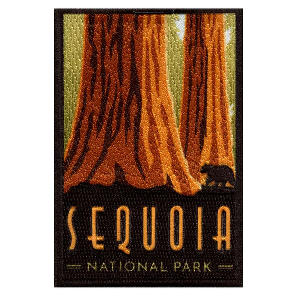  Sequoia National Park Patch embroidered
