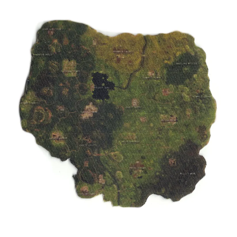 Shooting Battle Mini-map Iron On Patch