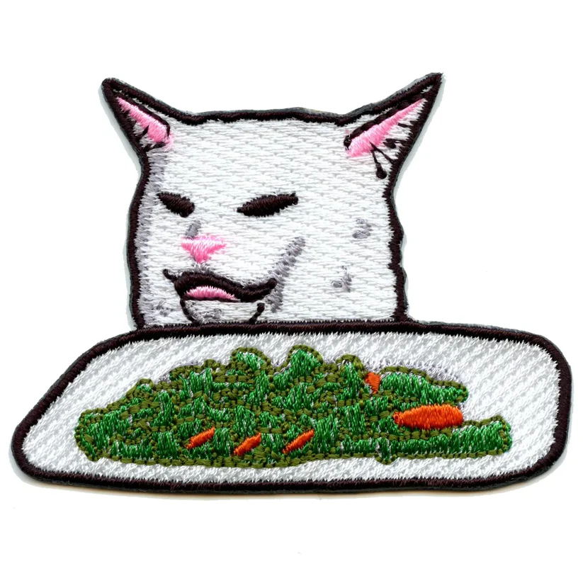 Smudge The Table Cat Meme Patch