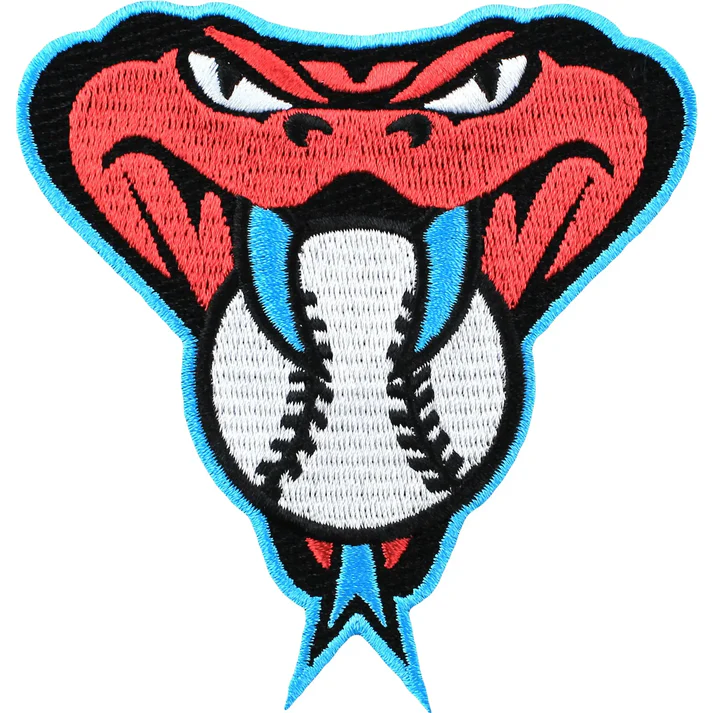 Snake Patch Blue Border