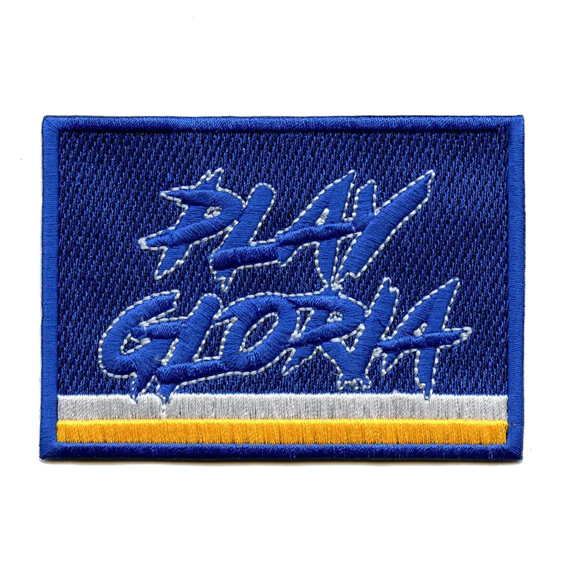 St Louis 'Play Gloria' Embroidered Patch