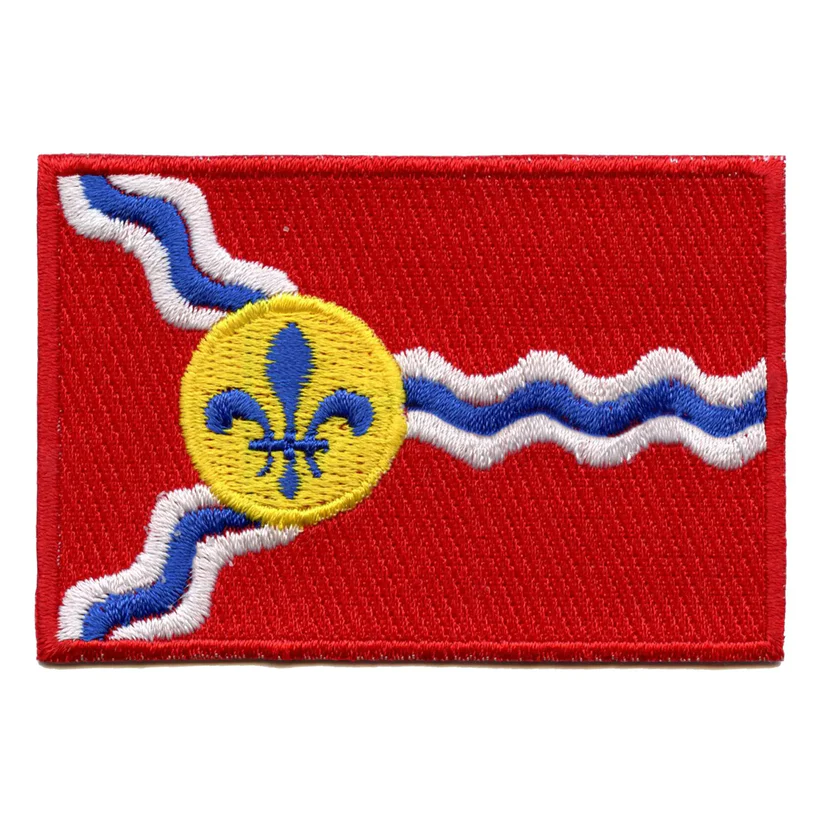 St. Louis Flag Embroidered Patch